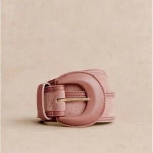 EUC - Sezane Barbara belt in Rosewood - size 85